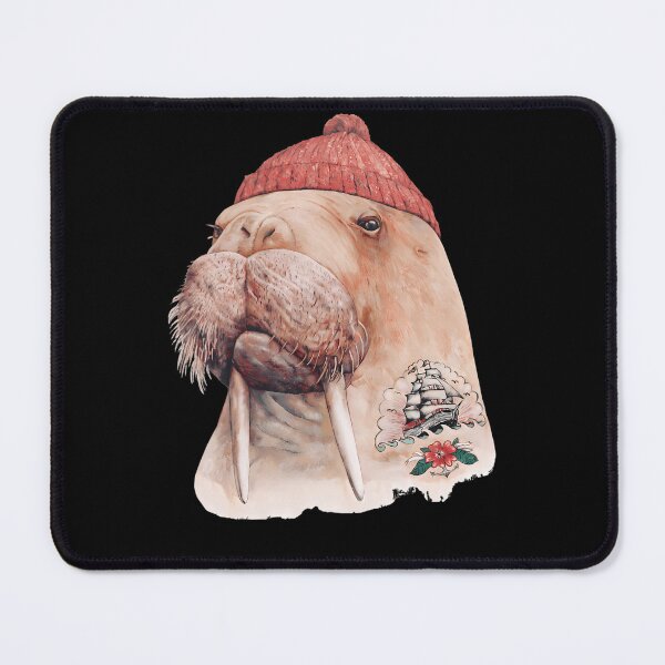 Item preview, Tattooed-Walrus-(Red) designed and sold by lesaneka.