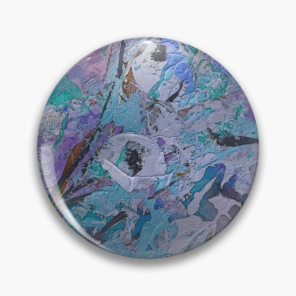 Item preview, Abstract Spring Floral Garden in Blue designed and sold by Artistestella.