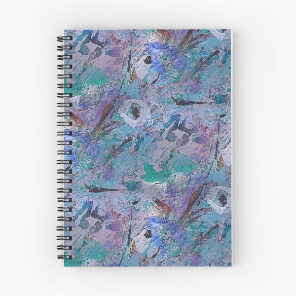 Item preview, Abstract Spring Floral Garden in Blue designed and sold by Artistestella.