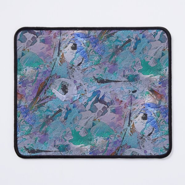 Item preview, Abstract Spring Floral Garden in Blue designed and sold by Artistestella.