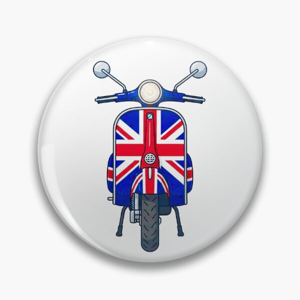 Artikelvorschau, Union-Jack-Scooter – Britischer Retro-Mod-Stil entworfen und verkauft von RICAMTP.