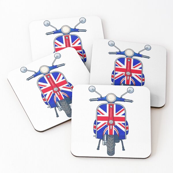 Item preview, Union Jack Scooter - Retro British Mod Style designed and sold by RICAMTP.