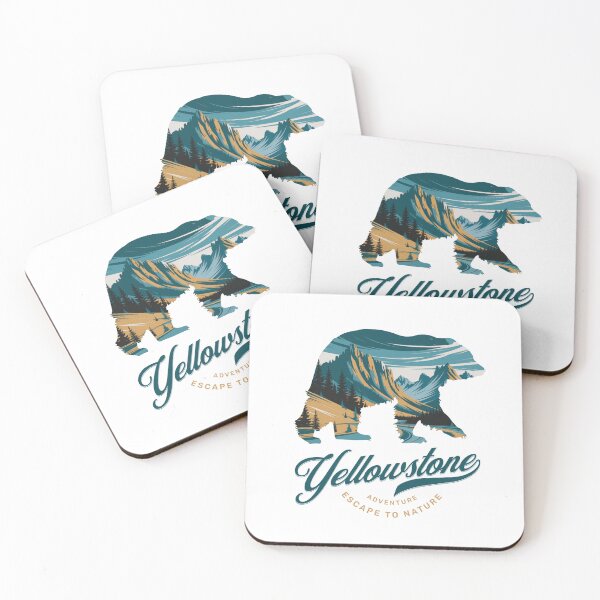 Item preview, Yellowstone National State Park Classic T-shirt Sticker designed and sold by ThinkNature!.