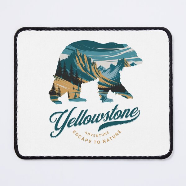 Item preview, Yellowstone National State Park Classic T-shirt Sticker designed and sold by ThinkNature!.