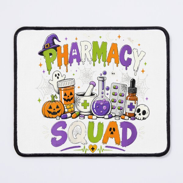 Item preview, Women's Pharmacy Squad Spooky Halloween Pharmacist Costume V-Neck T-Shirt designed and sold by Lakshya20031.