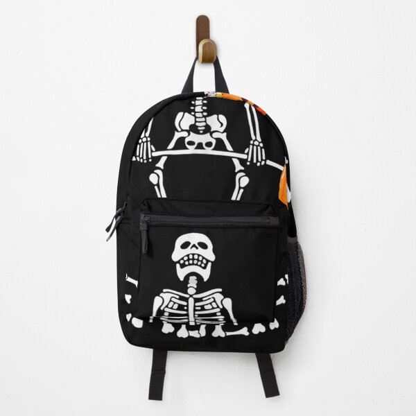 Item preview, Skeleton Dead Lift Candy Buckets Gym Workout Halloween designed and sold by Daisy Grimes.