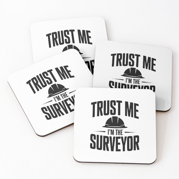 Item preview, Trust Me I'm The Surveyor - Funny Land Surveyor designed and sold by HappyDelights.