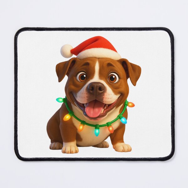 Item preview, Pitador Dog Christmas Cheer designed and sold by Sillytoe.