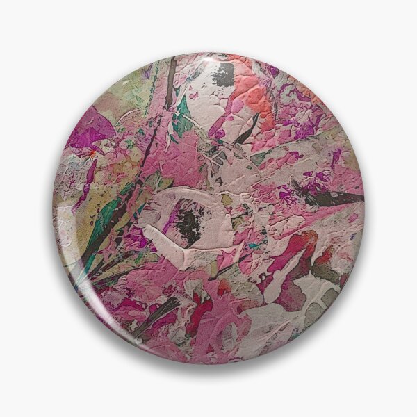 Item preview, Abstract Spring Floral Garden in Pink designed and sold by Artistestella.