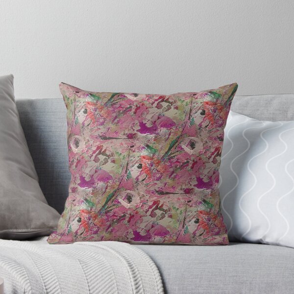 Item preview, Abstract Spring Floral Garden in Pink designed and sold by Artistestella.