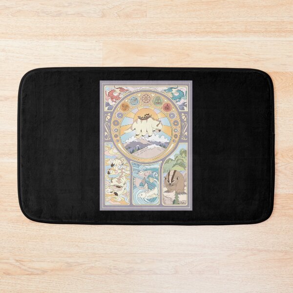 Item preview, Team-Avatar-And-Original-Benders-Art-Nouveau designed and sold by lesaneka.