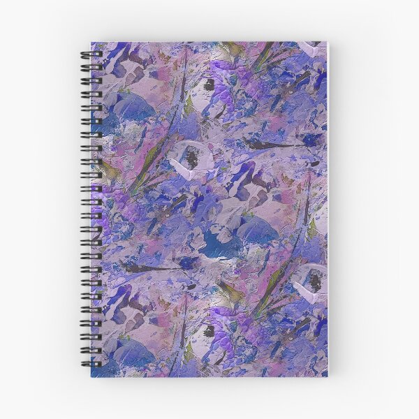 Item preview, Abstract Spring Floral Garden in Purple designed and sold by Artistestella.