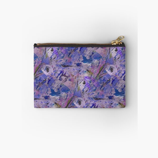 Item preview, Abstract Spring Floral Garden in Purple designed and sold by Artistestella.