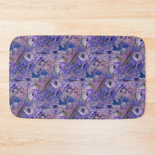 Item preview, Abstract Spring Floral Garden in Purple designed and sold by Artistestella.