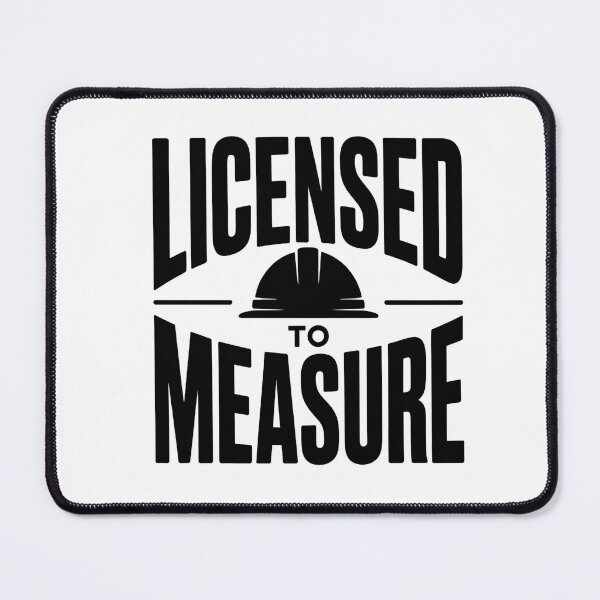Item preview, Licensed To Measure - Funny Surveyor designed and sold by HappyDelights.