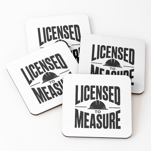 Item preview, Licensed To Measure - Funny Surveyor designed and sold by HappyDelights.