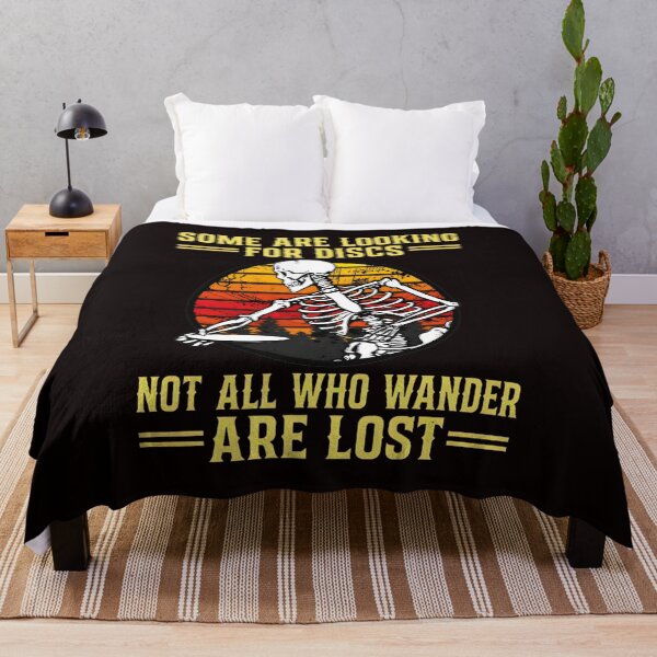 Item preview, Skeleton Disc Golf Quote Sunset designed and sold by Rockx5.