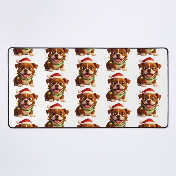 Item preview, Pocket Pitbull Dog Christmas Cheer designed and sold by Sillytoe.