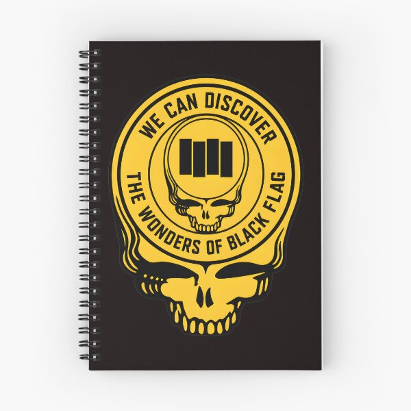 Item preview, Black Flag Wonders Jerry Garcia Skull designed and sold by Rockx5.