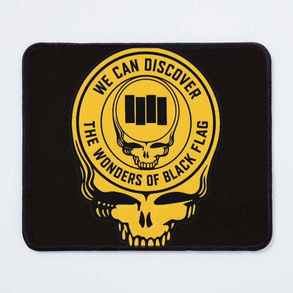Item preview, Black Flag Wonders Jerry Garcia Skull designed and sold by Rockx5.