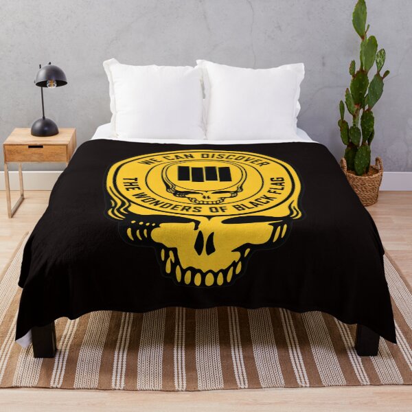 Item preview, Black Flag Wonders Jerry Garcia Skull designed and sold by Rockx5.