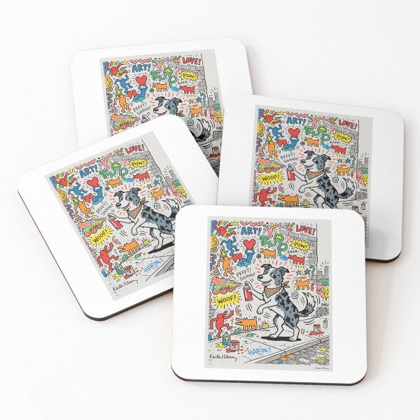 Item preview, Border Collie Graffiti Artist designed and sold by PictoVibe.