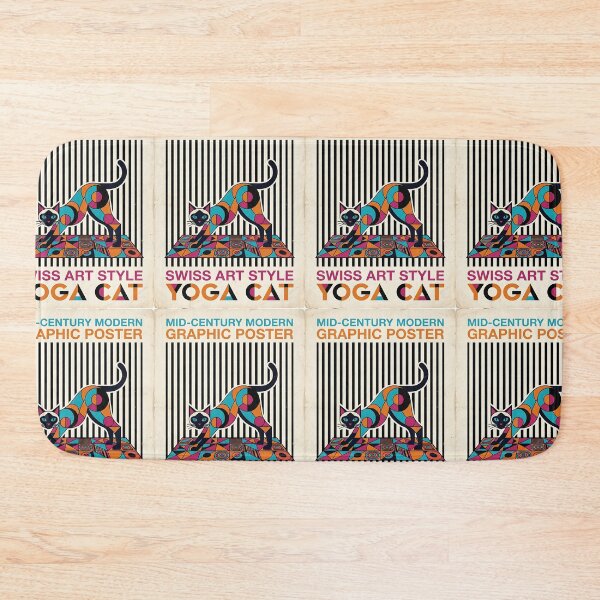 Item preview, Siamese Cat Yoga designed and sold by PictoVibe.