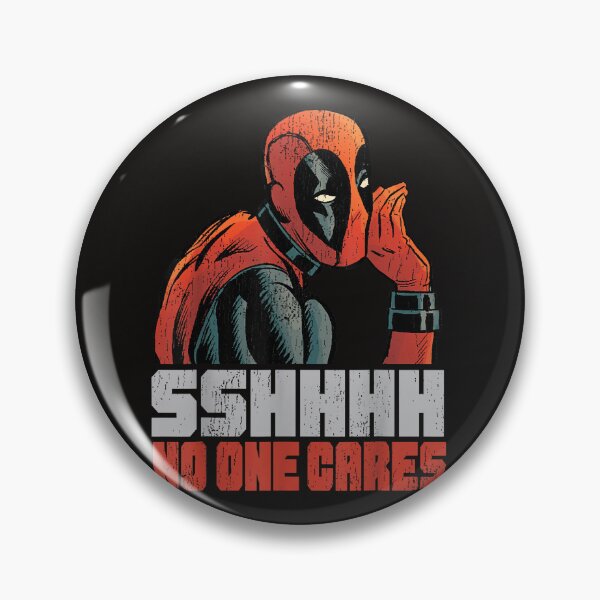 Item preview, Marvel Deadpool Sshhhh No One Cares Whisper designed and sold by SHANNONCIERI.
