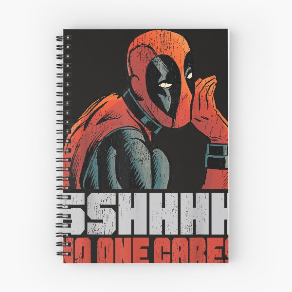 Item preview, Marvel Deadpool Sshhhh No One Cares Whisper designed and sold by SHANNONCIERI.
