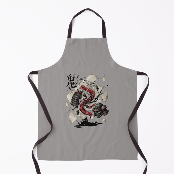 Item preview, Demon Samurai Ink Brush Art T-Shirt-10 designed and sold by JamesRobi.