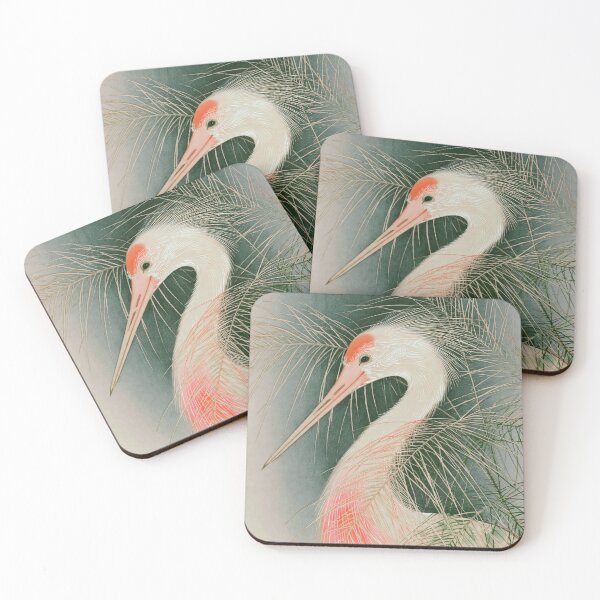Item preview, Fern and Crane Abstract Sandhill Bird designed and sold by scicilysimonee.