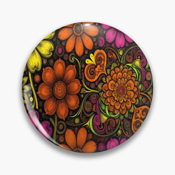 Item preview, Boho Color Flowers designed and sold by artedamensagem.