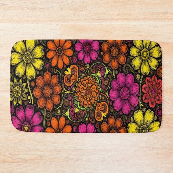 Item preview, Boho Color Flowers designed and sold by artedamensagem.