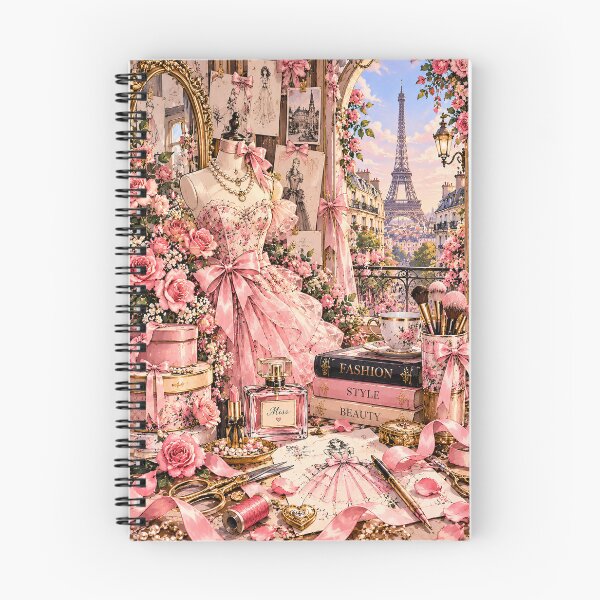 Item preview, Vintage Paris Fashion Notebook designed and sold by Smoimi.
