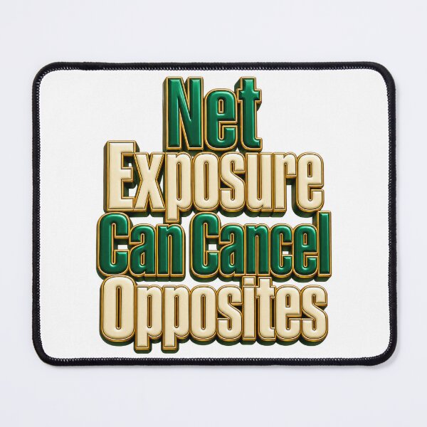 Item preview, Net Exposure Cancels Opposites Gold Type Design designed and sold by Bikivuno.