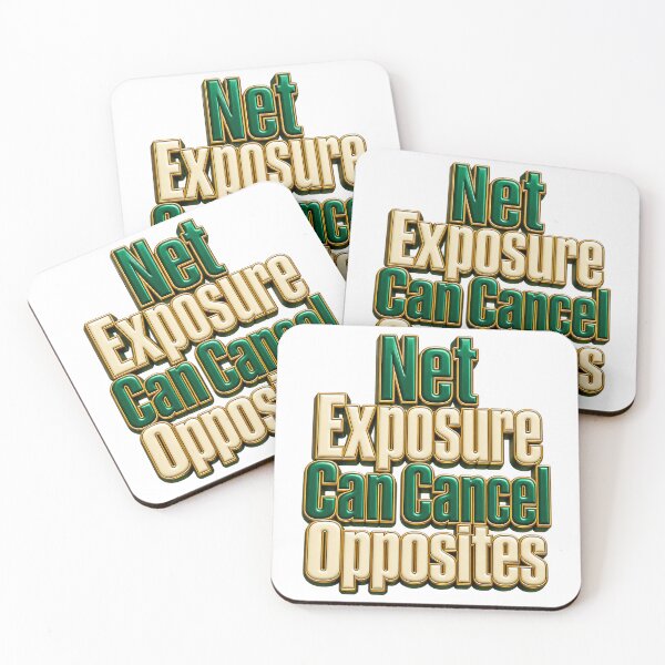 Item preview, Net Exposure Cancels Opposites Gold Type Design designed and sold by Bikivuno.