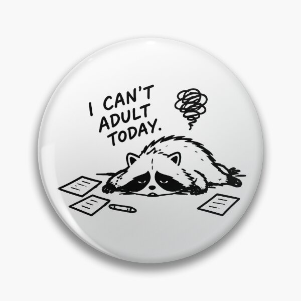 Item preview, Jimothy Raccoon mood meme funny designed and sold by ViolettaGlass.