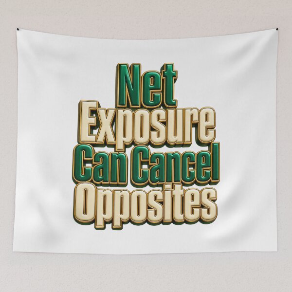 Item preview, Net Exposure Cancels Opposites Gold Type Design designed and sold by Bikivuno.