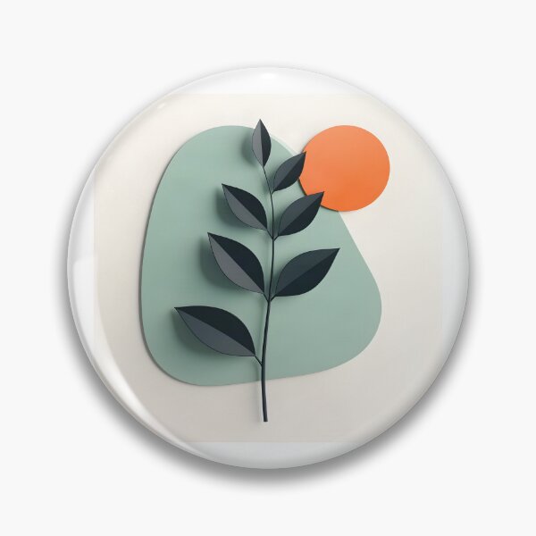 Item preview, Abstract Leaf and Sun Design designed and sold by Vicky Brago-Mitchell®.