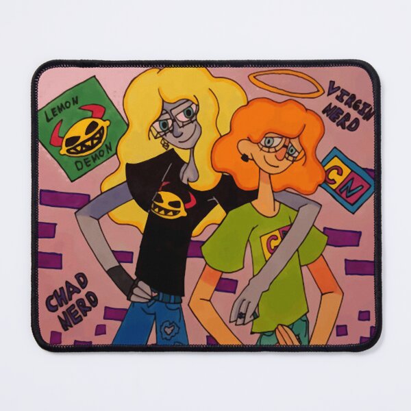 Item preview, Chad Nerd Versus Virgin Nerd designed and sold by Chad-Nerd.