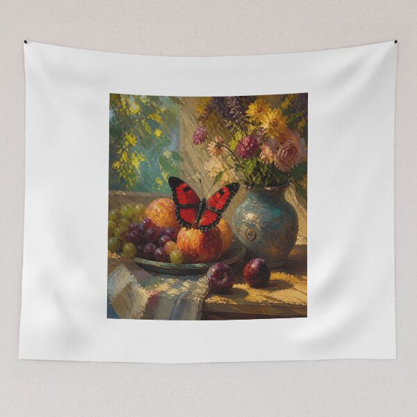 Item preview, Still Life and Red Flasher  designed and sold by Artnovalty.redbubble.com.