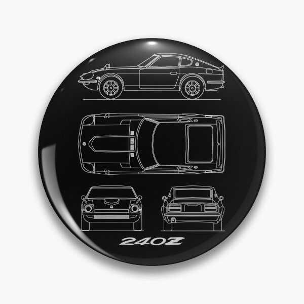 Item preview, The-240Z-Blueprint designed and sold by geenadside.