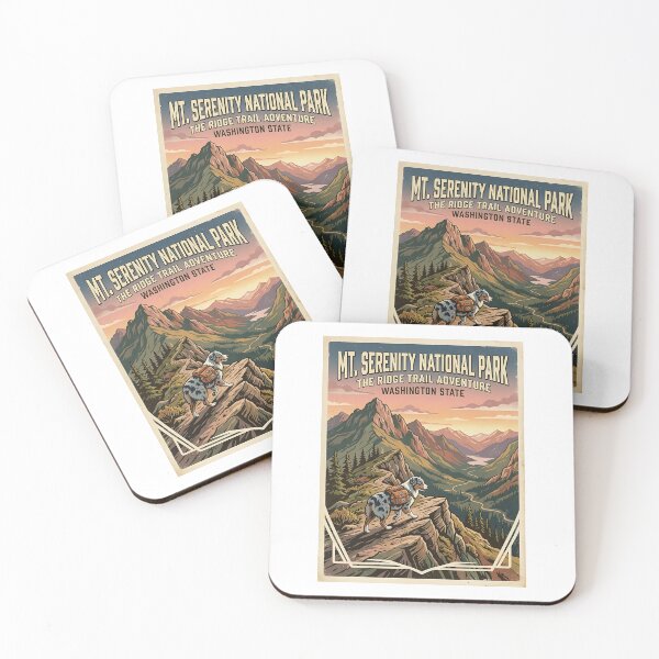 Item preview, Australian Shepherd Mountain Hiker designed and sold by PictoVibe.