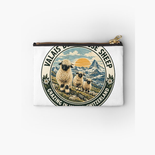 Item preview, Valais Blacknose Sheep - Switzerland Farm Art designed and sold by HaydenMillepied.