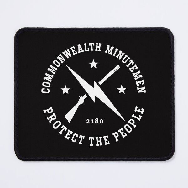Item preview, Commonwealth Minutemen Protect The People 2180 Emblem designed and sold by RawSauropsid.