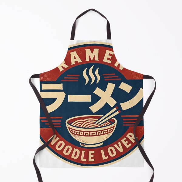 Item preview, Retro Ramen Lover Japanese Noodle Badge designed and sold by KenkonittekiTT.