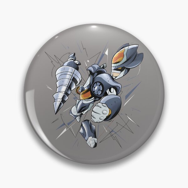 Item preview, Drill Mecha Robot Dynamic Action Chibi Style-23 designed and sold by MarionIrick.