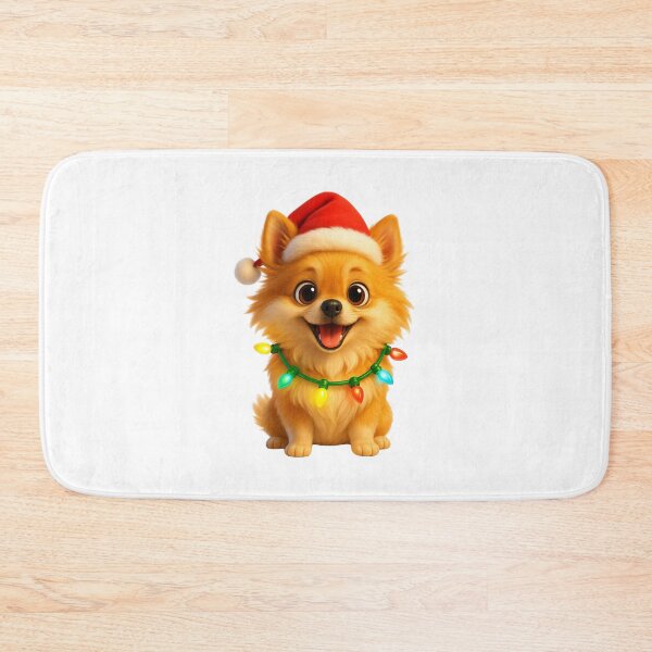 Item preview, Pomchi Dog Christmas Cheer designed and sold by Sillytoe.