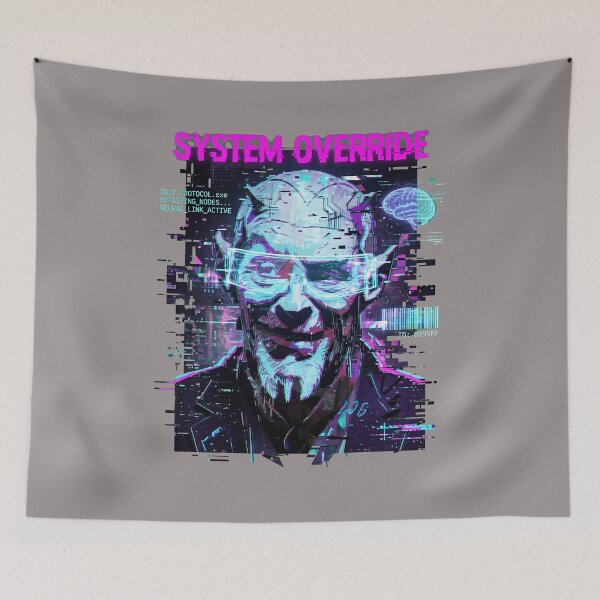 Item preview, Demonic Grin Collage Portrait Graphic-54 designed and sold by DaleWilliax.