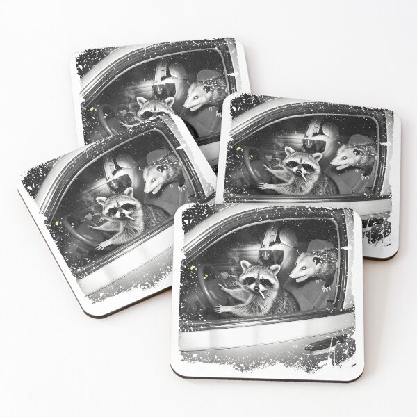 Item preview, Trash Going Animal Meme Raccoons Opossum Skunk Night Crew Vintage designed and sold by Setaraxia.